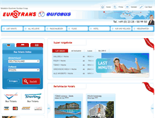 Tablet Screenshot of eurotrans-bus.de